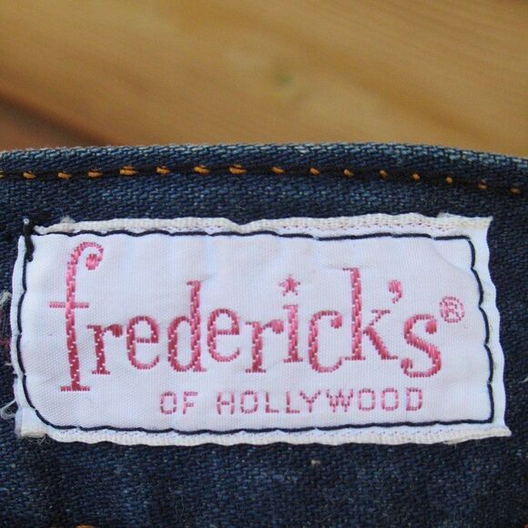 Vintage 70's High Rise Flare Fringe Jeans - Picture 11 of 11